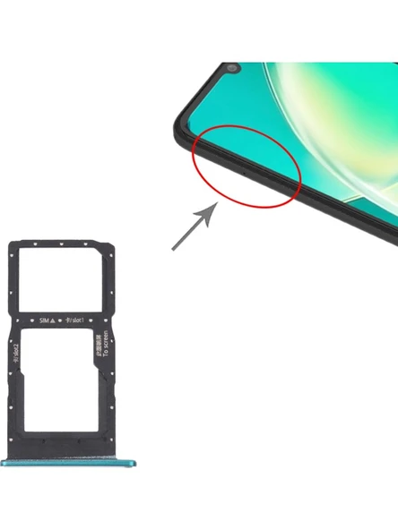 Huawei Nova Y60 Için Sım + Mikro Sd Kart Tepsisi - 8