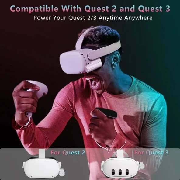 Oculus Quest 2 için Pil Paketi - 5
