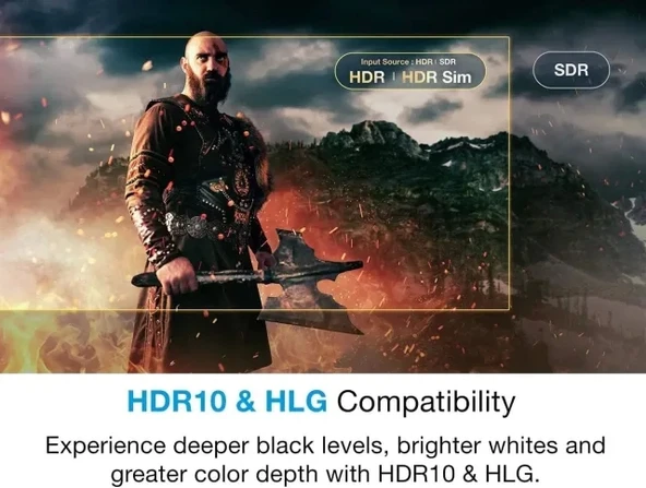 Optoma UHD38x Parlak, Gerçek 4K UHD Oyun Projektörü - 4