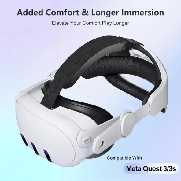 Meta Oculus Quest 3 için Yükseltilmiş Kafa Bandı - 8