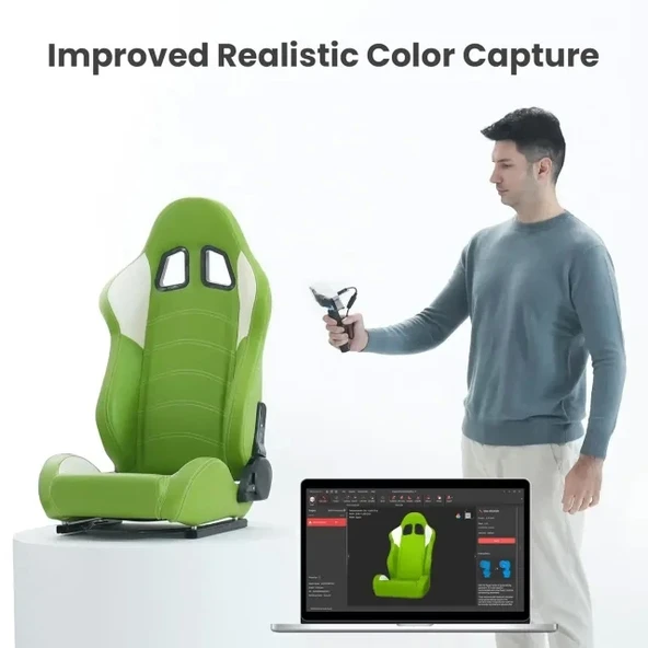 Revopoint 3D Baskı için RANGE 2 3D Tarayıcı El Tipi - 5