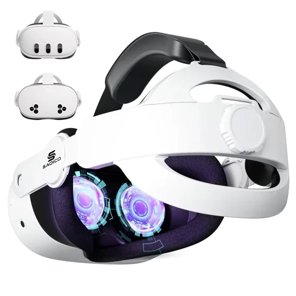 Meta Oculus Quest 3 için Yükseltilmiş Kafa Bandı - 6