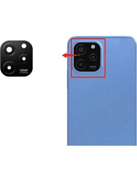 Huawei Nova Y61 Ile Uyumlu Kamera Camı