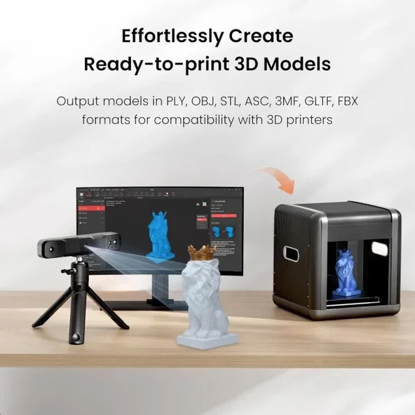 Revopoint 3D Baskı için RANGE 2 3D Tarayıcı El Tipi - 9