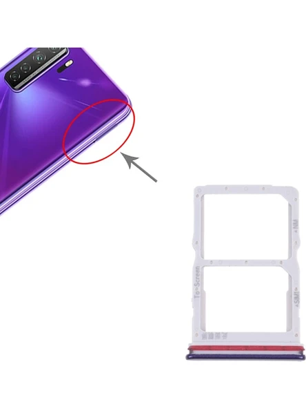 Huawei Nova 7 Se 5g Youth Için Tepsi + Nm Kart Tepsisi - Resim 5