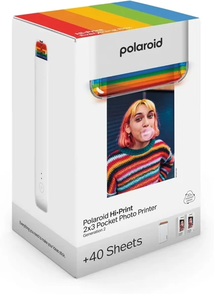 Polaroid Hi-Print - Bluetooth Fotoğraf Yazıcısı ve Kağıt İkili Paketi - 5