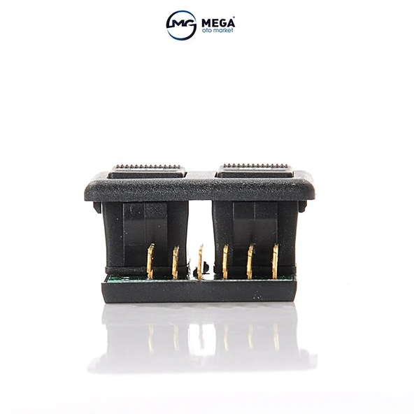 Mega Oto Market Çiftli Sol Cam Düğmesi Anahtarı Doğan Sl ile uyumlu - 2