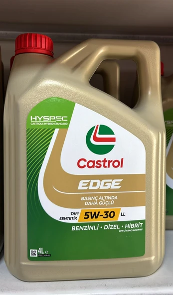 CASTROL EDGE 5W-30 LL 4 LT 11.AY 2024 ÜRETİM