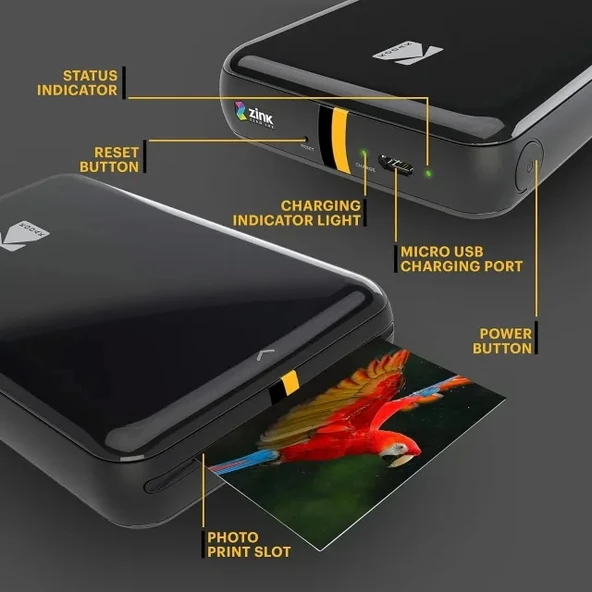 KODAK Step Anında Renkli Fotoğraf Yazıcısı - 5