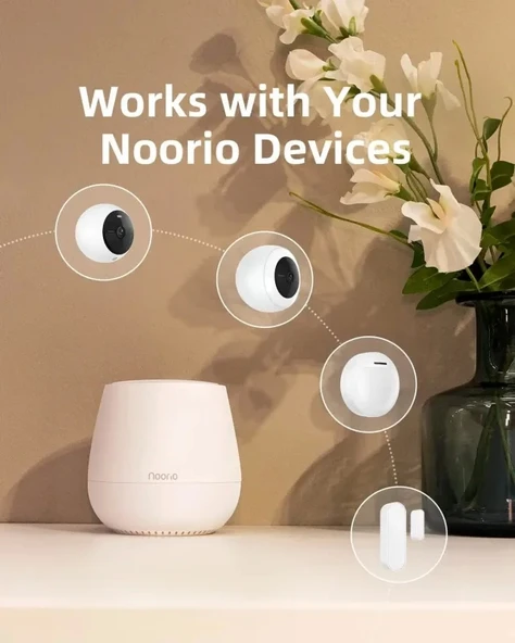 Noorio Ev Güvenliği Kablosuz Güvenlik Kamerası için Alarm Sistemi - 2