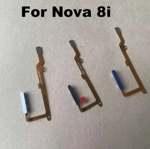 Huawei Nova 8i G Honor X20 için 5G 2021 parmak izi sensörü güç düğmesi Flex kablo dokunmatik kimlik sensörü ev düğmeleri parçaları ürün görseli 1