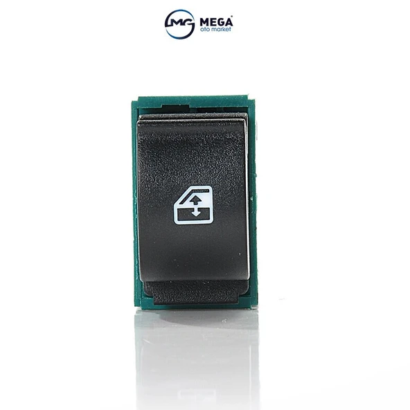 Mega Oto Market Sol Dış Cam Düğmesi Anahtarı Fiat Doblo ile uyumlu