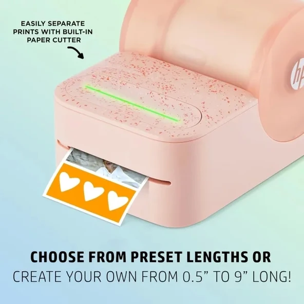 HP Sprocket Panorama Instant Taşınabilir Renkli Etiket ve Fotoğraf Yazıcısı - 6