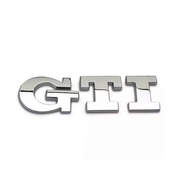 Gtı Krom Arma Bagaj Etiketi Logo Sticker