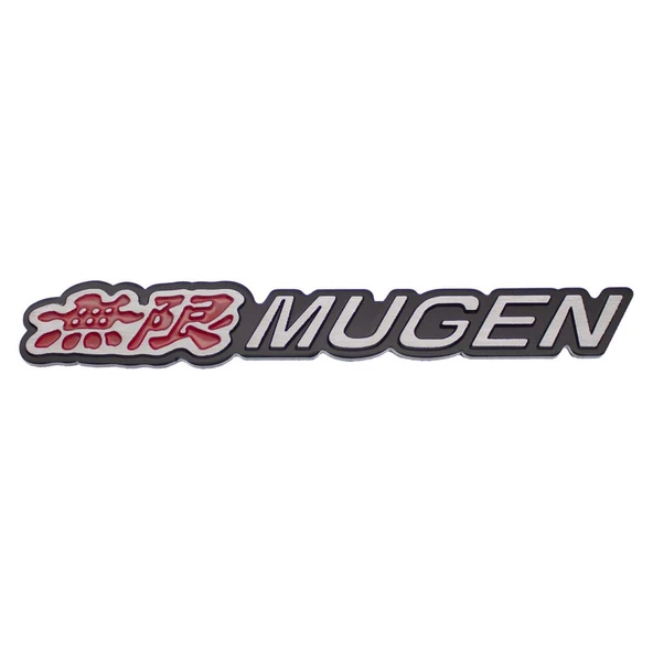 Mugen Krom Arma Bagaj Etiketi Logo Sticker