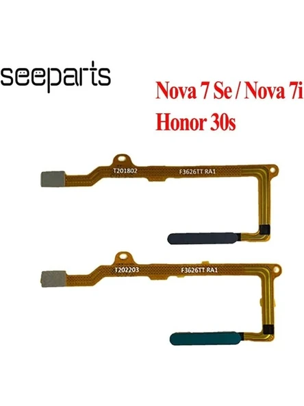 Huawei Nova 7i Için Ana Düğme Nova 7 Se Parmak Izi Dokunmatik Kımlık Sensörü Flex Kablo Şerit Değiştirme Onur 30S Parmak Izi Flex (Yurt Dışından) - Resim 4