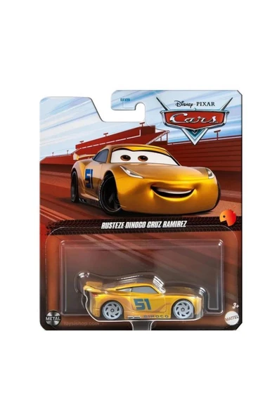 Disney Pixar Cars Rusteze Dinoco Cruz Ramirez DXV29 HHT99 Lisanslı Ürün