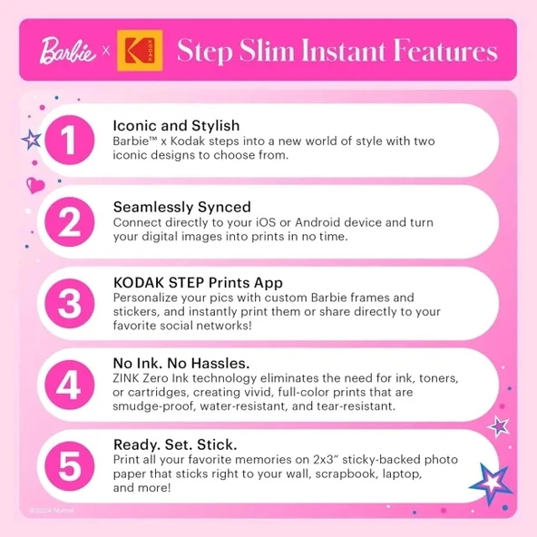KODAK Step Anında Renkli Fotoğraf Yazıcısı - 8