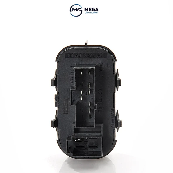 AN 0852 Mega Oto Market Sol Cam Düğmesi Anahtarı Ford Focus 1999- Sonrası ile uyumlu - Resim 2