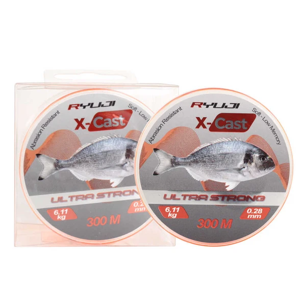 RYUJI XCAST 300M ORANGE SURF MİSİNA  Standart 0,25