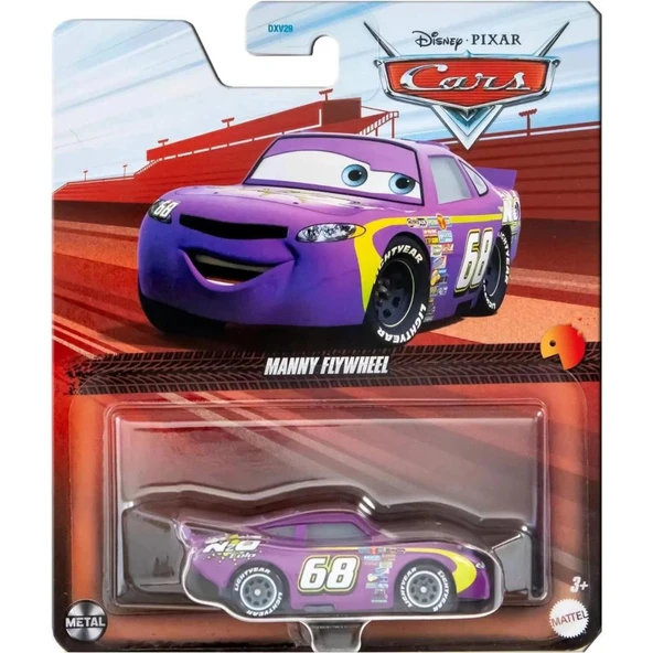 Disney Pixar Cars Manny Flywheel DXV29 GRR54 Lisanslı Ürün - 2