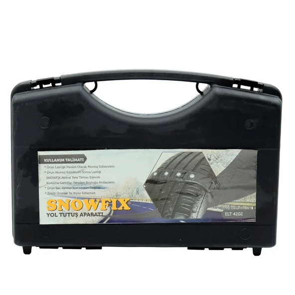 Mega Oto Market Snowfix Yol Tutuş Aparatı 8 Ad Takım Tüm Araçlar ile uyumlu - 7