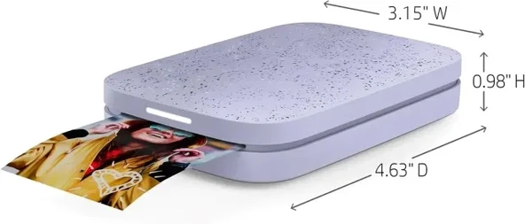 HP Sprocket Taşınabilir 2x3" Anında Fotoğraf Yazıcısı - 5