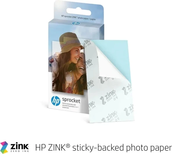 HP Sprocket Taşınabilir 2x3" Anında Fotoğraf Yazıcısı - 4