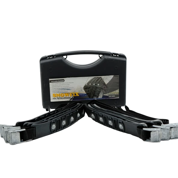 Mega Oto Market Snowfix Yol Tutuş Aparatı 8 Ad Takım Tüm Araçlar ile uyumlu - 8