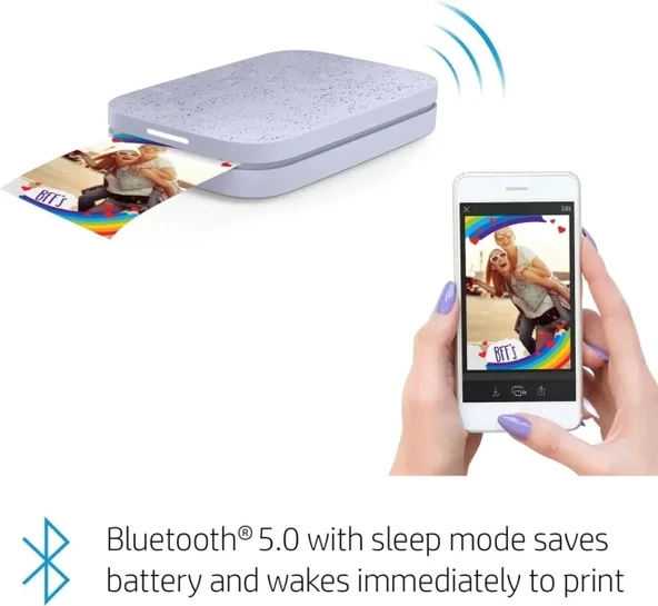 HP Sprocket Taşınabilir 2x3" Anında Fotoğraf Yazıcısı - 3