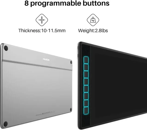 HUION KAMVAS Pro 16 2.5K QHD Çizim Tableti - 8