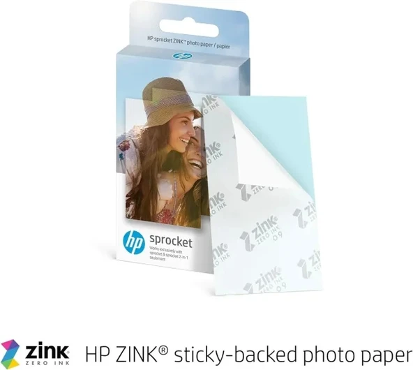 HP Sprocket Taşınabilir 2x3" Anında Fotoğraf Yazıcısı - 8