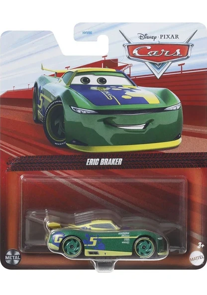 Disney Pixar Cars Eric Braker DXV29 GRR48 Lisanslı Ürün