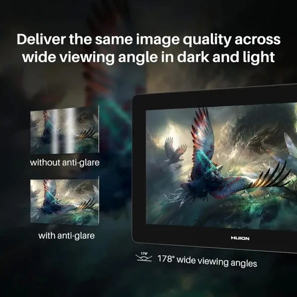HUION KAMVAS Pro 16 2.5K QHD Çizim Tableti - 4