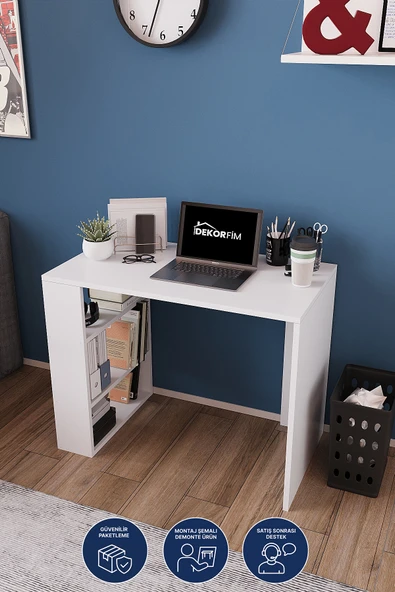 Legolas Raflı Çalışma Masası Bilgisayar Masası ürün görseli