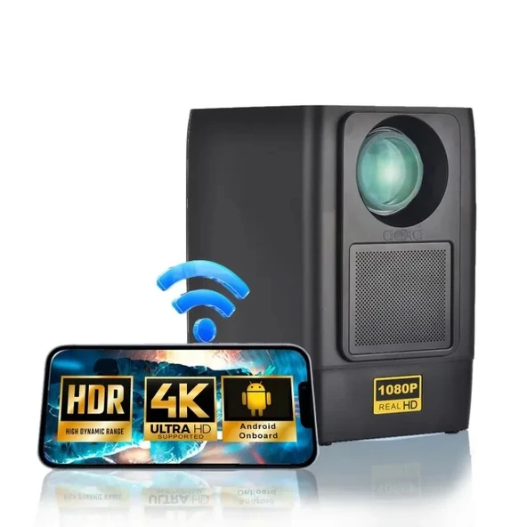 AAXA Technologies Pro Sürümü Premium Projektör HDR 5G