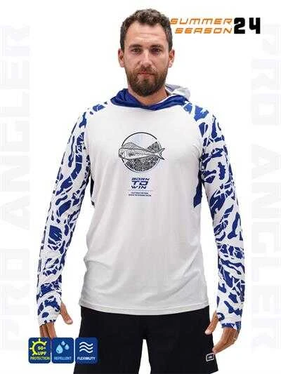 Fujin Pro Angler S24 Hooded Lambuka Navy  Medium (M)