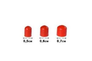 Fujin Rubber Assist Set Red Cup Aksesuar  0.6cm - 2