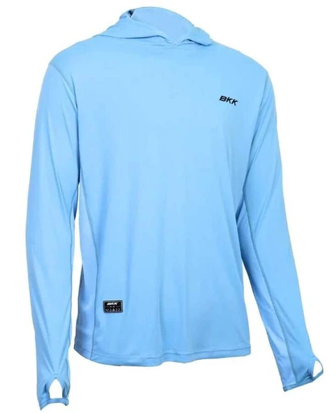 BKK Long Sleeve Casual Shirt Light Blue  XXXL