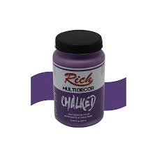 Rich Multi Decor Chalked Boya 250 ml Mürdüm 4542 - Resim 3