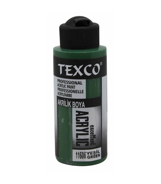 Texco Excellent Akrilik Boya 11606-Yeşil 110 cc ürün görseli 1