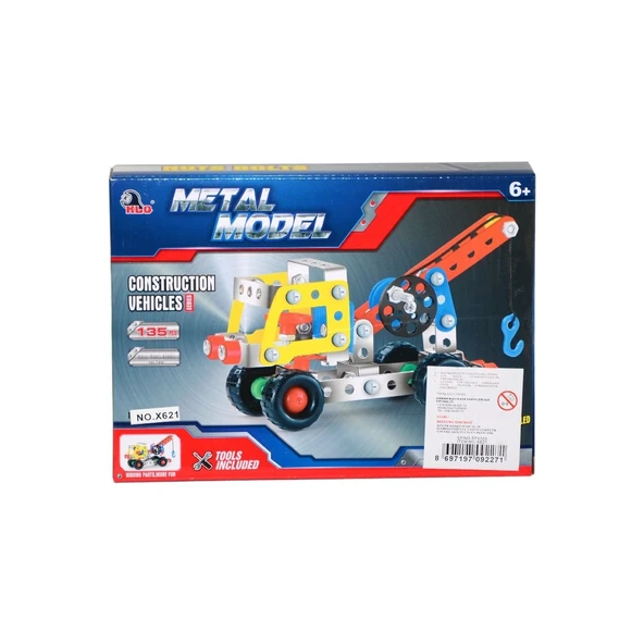 AKILLIELMA-KIZILKAYA ARAÇLI METAL LEGO KZLX621