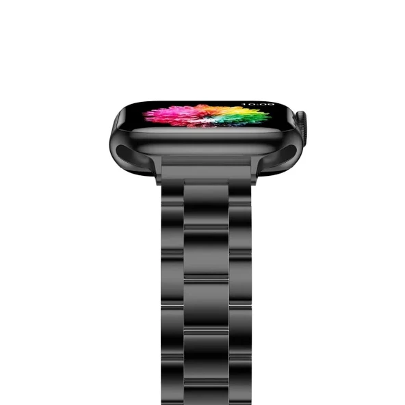 iiteeology Paslanmaz Çelik Kordon Uyumlu Apple Watch Kordon - 9