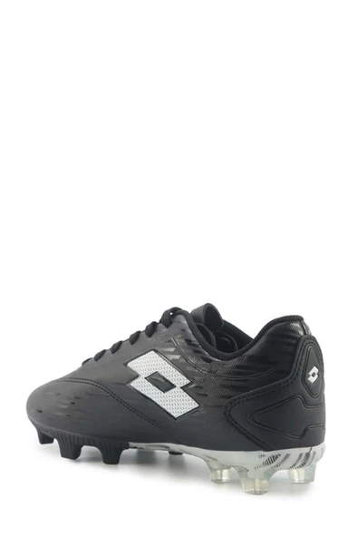 Lotto LASER FG GR 5FX 101944596 Erkek Çocuk Krampon Siyah Beyaz 36-40 - Resim 3