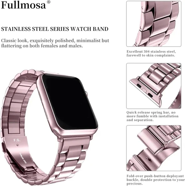 Fullmosa Uyumlu Apple Watch Kordonları - 6