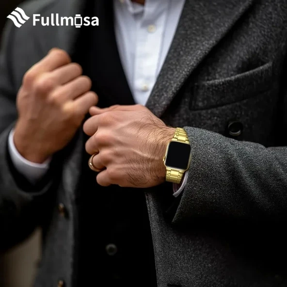 Fullmosa Metal Bantlarla Uyumlu Apple Watch Kordon
