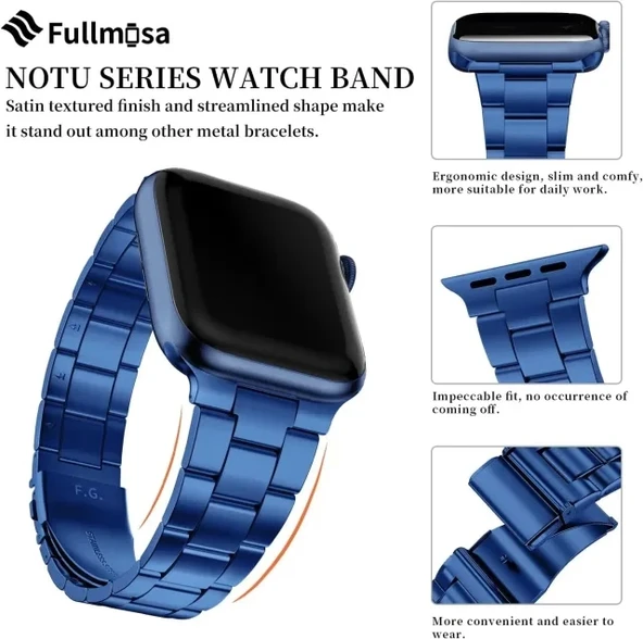 Fullmosa No Tools Needed Compatible Apple Watch Kordonları - 6