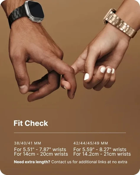 Fullmosa No Tools Needed Compatible Apple Watch Kordonları - 6
