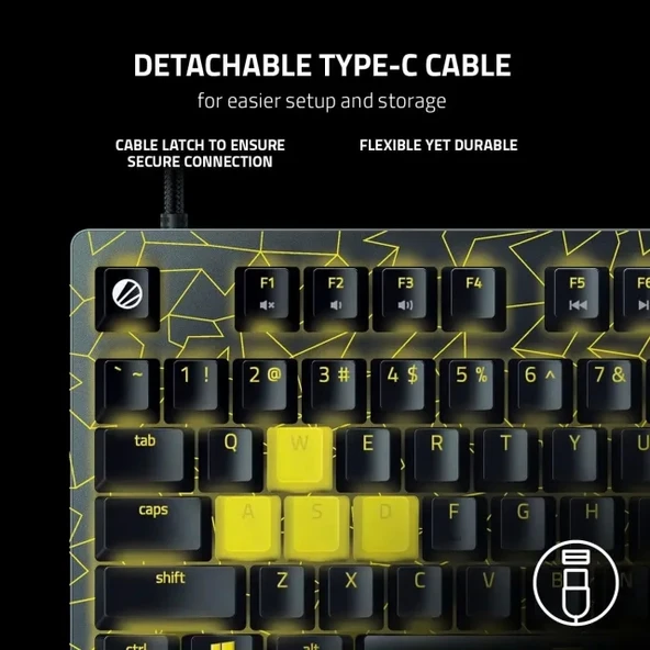 Razer Huntsman V2 TKL Sayısal Tuş Takımız Oyun Klavyesi - 3