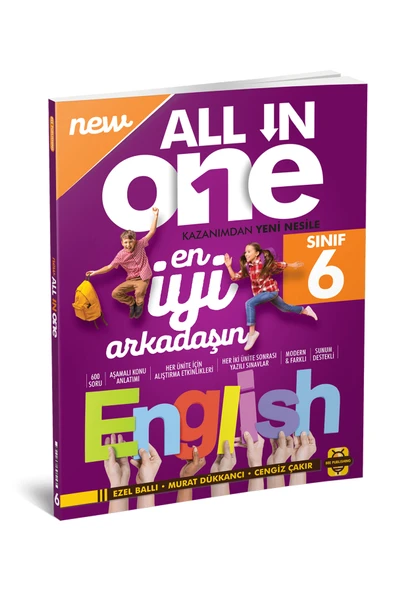 Arı Yayınları Bee Publishing New All In One English 6. Sınıf